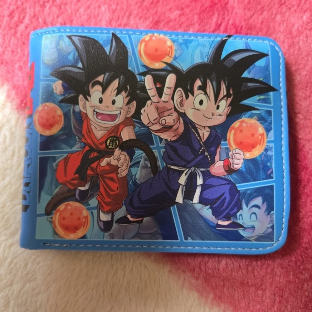 New dragon ball z anime manga leather wallet